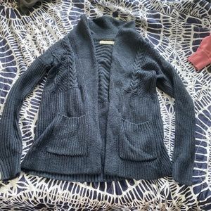 abercrombie oversized cardigan